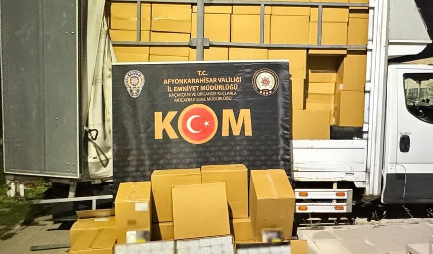 3 Milyon 350 Bin Sahte Makaron Ele Geçirildi