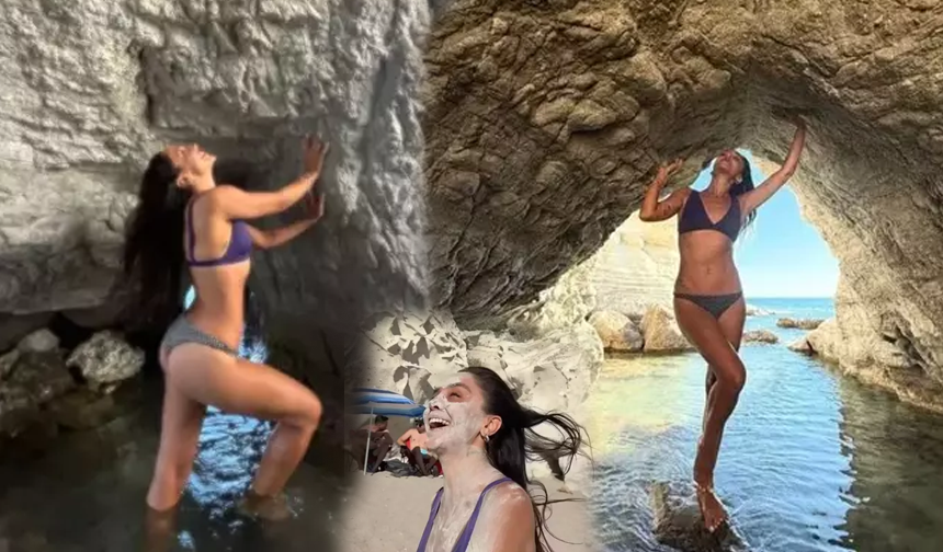 Aybüke Albere’den Yaza Veda! Bikinili Paylaşımları Sanal Medyada Olay Oldu