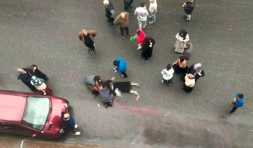 Eşine pusu kurup sokak ortasında katletti