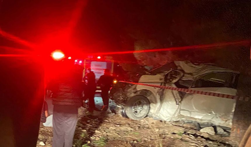 Kontrolden Çıkan Minibüs Ağaca Çarptı: 2 Arkadaş Yaşamını Yitirdi