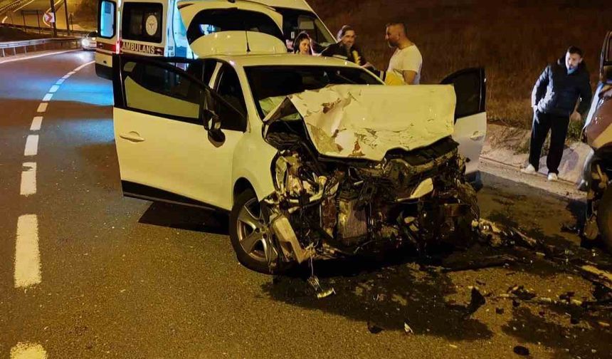 Bilecik’te trafik kazası: 2 yaralı hastaneye kaldırıldı