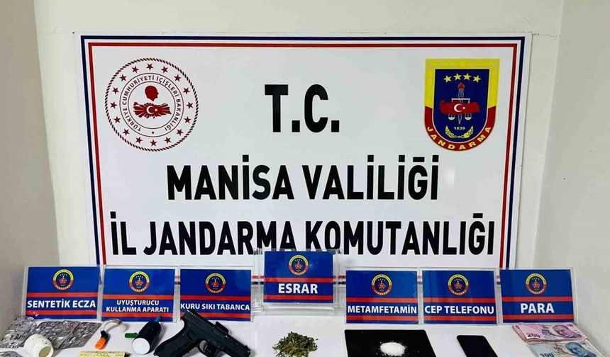 Salihli’de uyuşturucu operasyonu