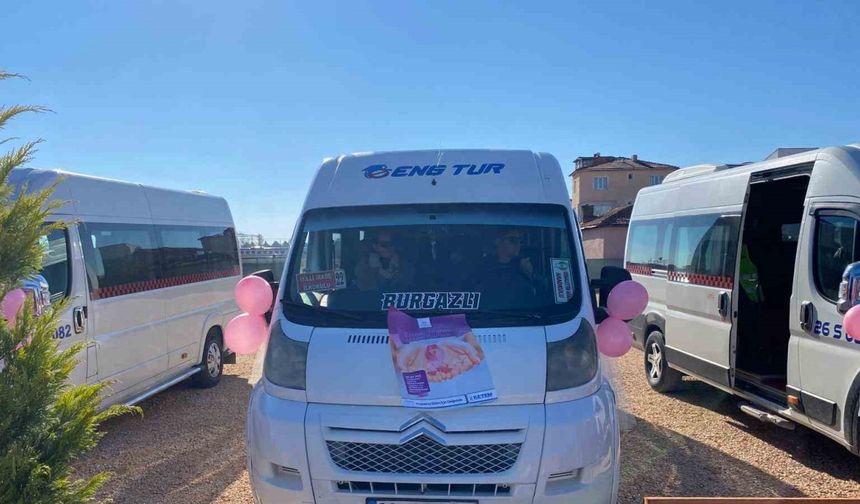 servisçilerden anlamlı farkındalık hareketi