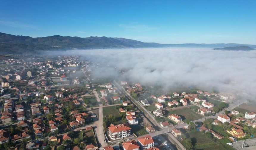 Deprem bölgesi havadan görüntülendi