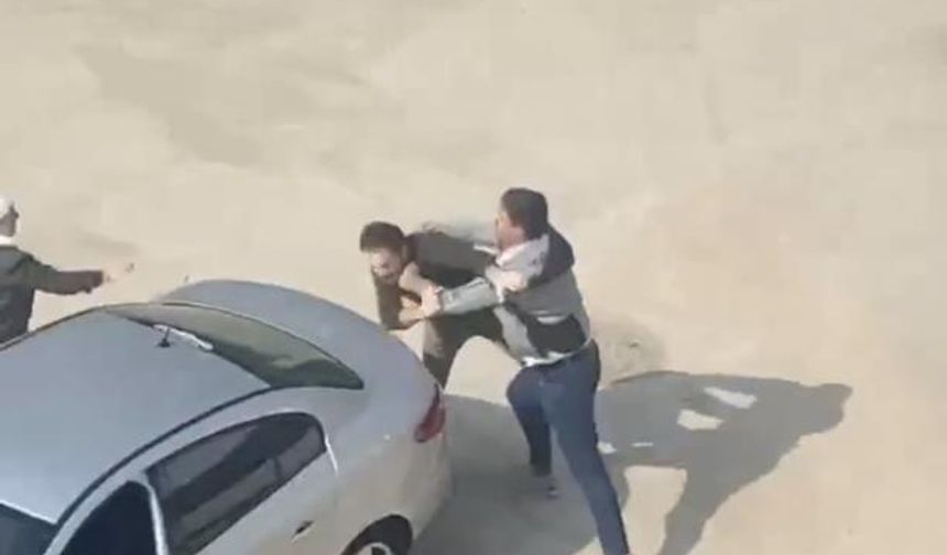 Yol verme kavgasında ortalık savaş alanına döndü