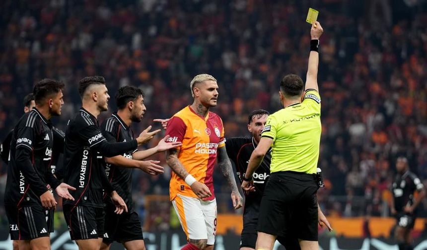Süper Lig'de en az kart gören takım Galatasaray oldu