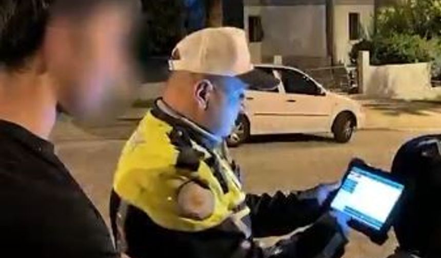 Trafik magandaları yakayı ele verdi