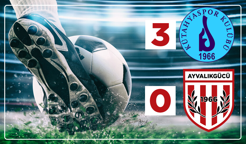 Şimşek Fırtınası! Kütahyaspor Ayvalıkgücü’nü 3 Golle Devirdi