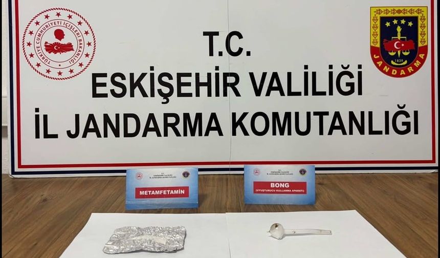 Eskişehir’de uyuşturucu operasyonu: 11 gram metamfetamin ele geçirildi