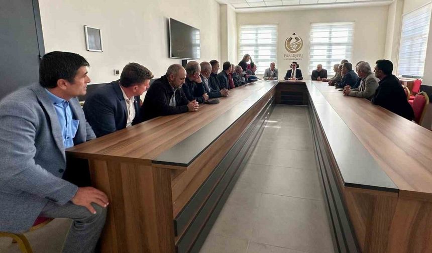 Pazaryeri’nde köylerin su sorunu masaya yatırıldı