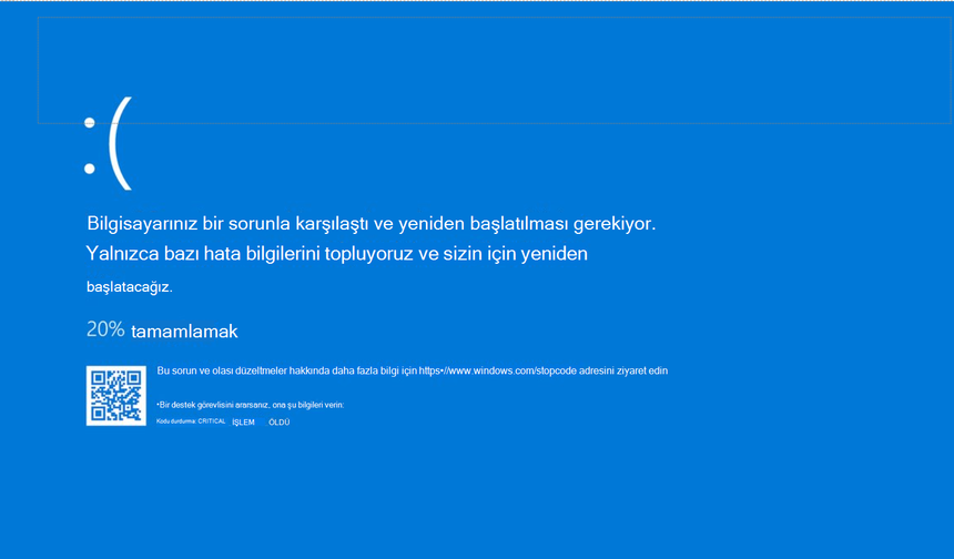 Windows’ta Mavi Ekran Devrimi