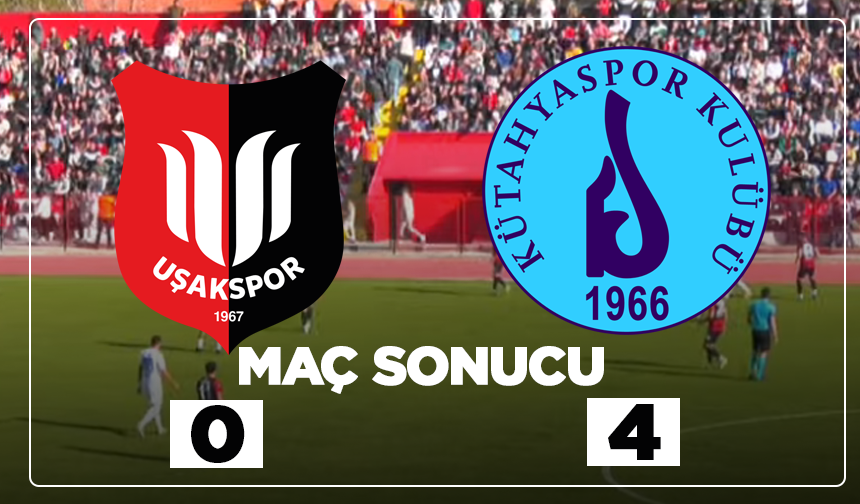 Kütahyaspor Fırtınası Uşak’ta Esti: 4-0!