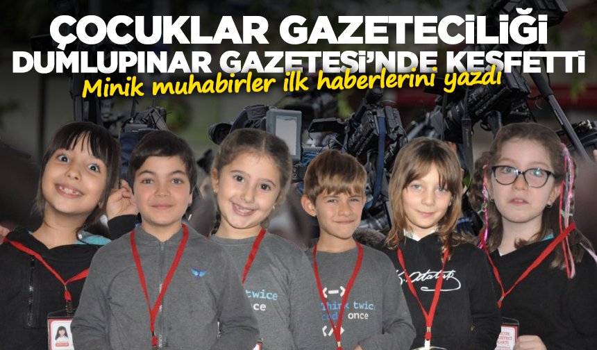 Minik Muhabirler İş Başında! Kırdar Bilgiörenli Öğrenciler Gazeteciliği Yerinde Öğrendi