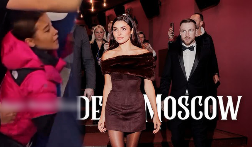 Hande Erçel’in “Stop!” Anı Moskova’da Gündem Oldu