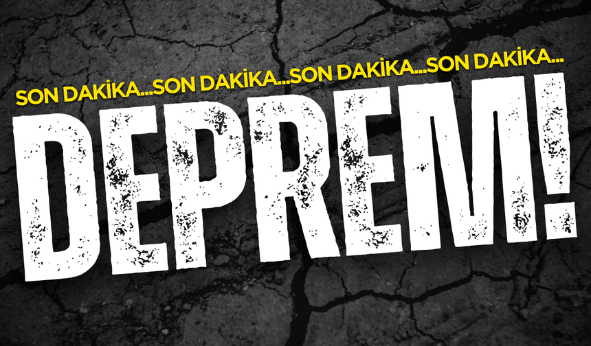 SON DAKİKA | Kütahya'da 4 Büyüklüğünde Deprem