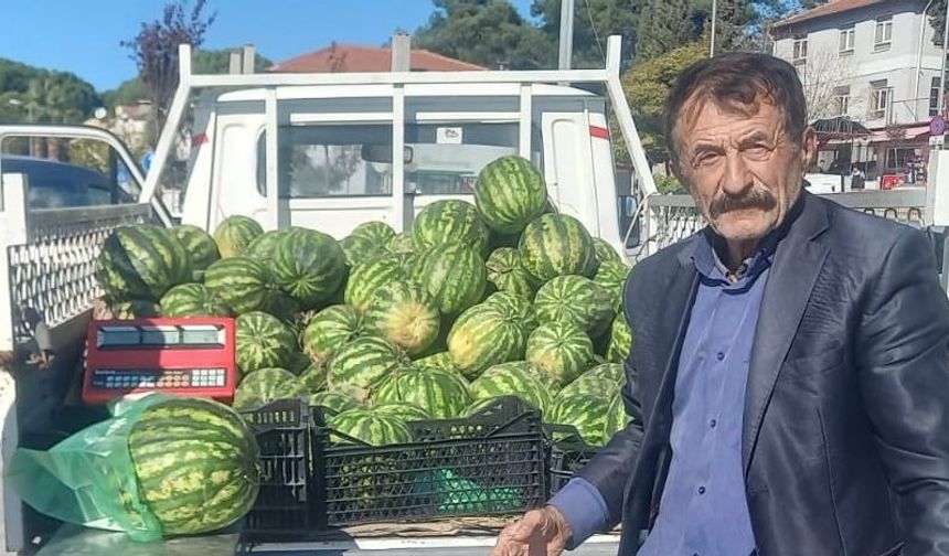 Hava sıcaklığı arttı, karpuz hasadı uzadı