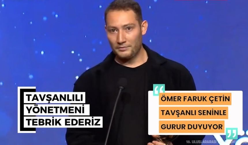 Kütahya Gururu Ömer Faruk Çetin, TRT’den En İyi Belgesel Ödülünü Aldı!