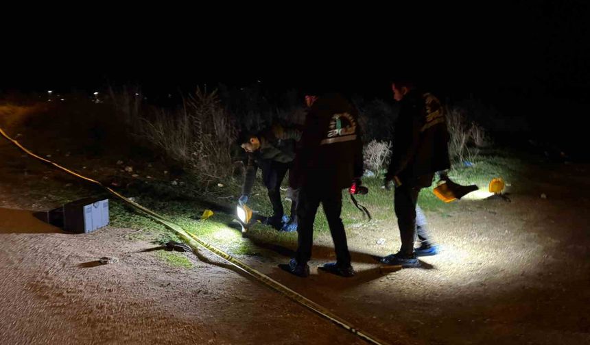 Sabah saatlerinde yol kenarında cansız beden