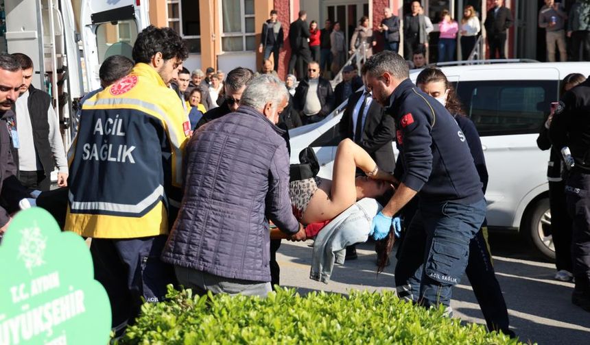 Boşanma aşamasındaki eşine saldırdı