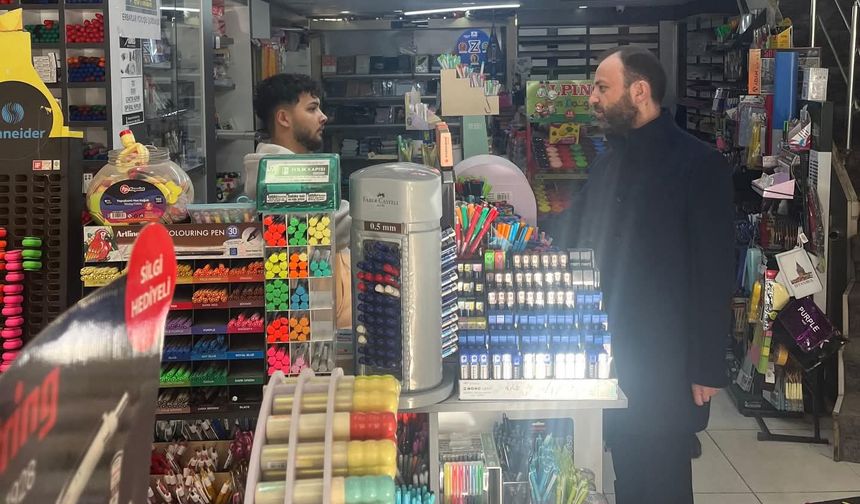 Milletvekili Bayırcı Esnafın Nabzını Tuttu! “Esnafımızın Yanındayız”