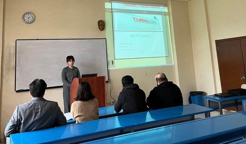 Emet MYO’da öğrencilerden İME sunum programı