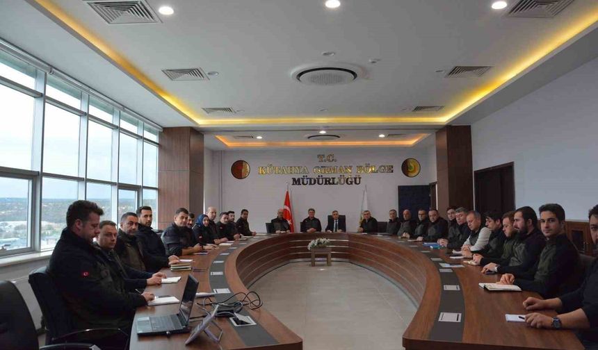 Kütahya’da Orman Yöneticilerinin Eğitim Programı Tamamlandı