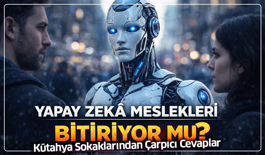 Yapay Zekâ Meslekleri Bitiriyor Mu? Kütahya Sokaklarından Çarpıcı Cevaplar