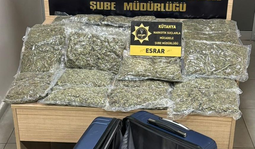 Kütahya'da zehir ticareti hapishanede bitti: 4 tutuklama