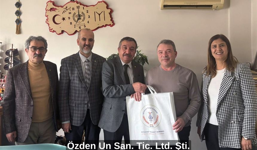 Başkan Necati Gültekin Tavşanlı’daki Borsa Üyeleriyle Bir Araya Geldi