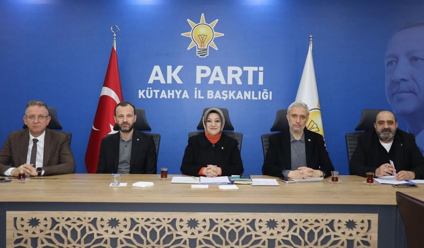 AK Parti’de Kütahya zirvesi: Hedefler masaya yatırıldı