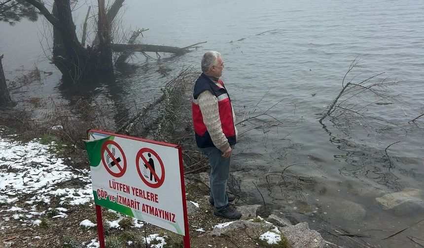 Kaçak avcılığa geçit yok: Simav’da gölette sıkı denetim