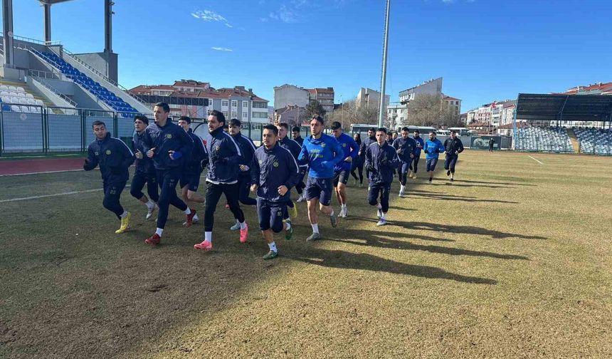 Söğütspor zorlu maçın hazırlıklarını tamamladı
