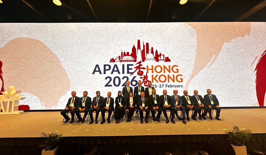 DPÜ'nün uluslararası imajı güçleniyor: Rektör Kızıltoprak, 19. APAIE Konferansı'nda