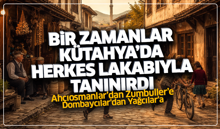 Soyadı Değil Lakap Sorulurdu: Eski Kütahya’nın İlginç Geleneği