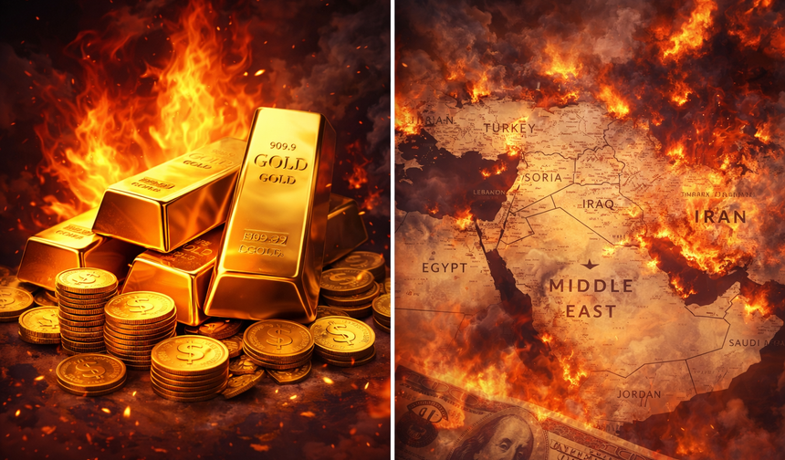 Altın yatırımcıları dikkat! Altın piyasasında şok gelişme: Orta Doğu gerilimi fiyatları ters köşe yaptı