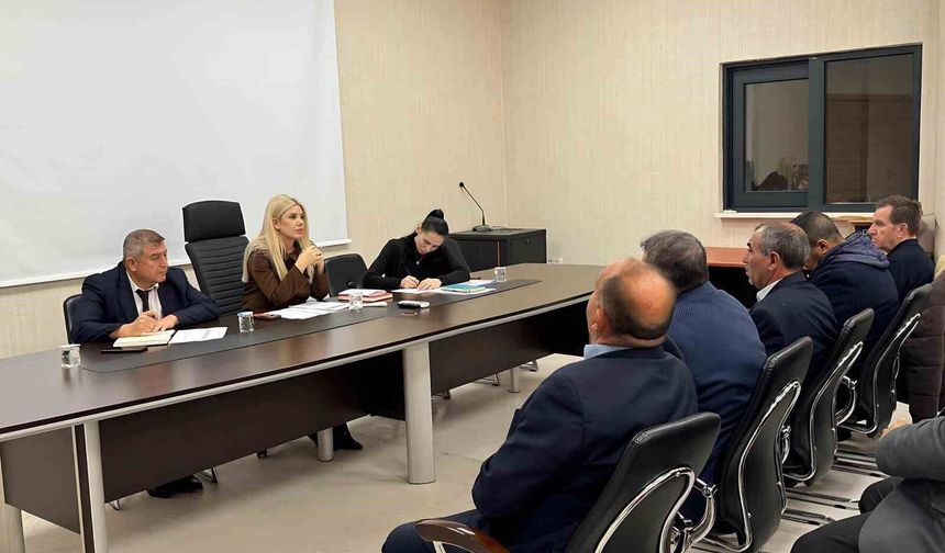 Altıntaş’ta önemli zirve: Muhtarların ortak gündemi ne oldu?