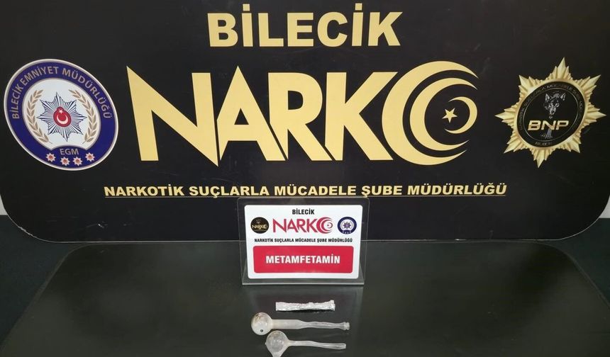 Bilecik'te uyuşturucu operasyonu: 1 şüpheli yakalandı