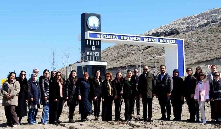 Kütahya OSB’de geleceğe nefes olacak fidanlar dikildi