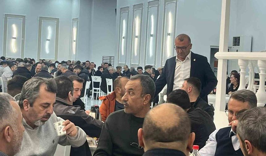 Tavşanlı Şoförler Odası’ndan anlamlı iftar programı