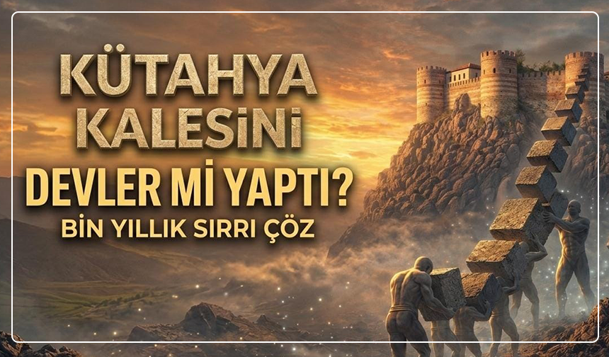 Kütahya Kalesi’ni gerçekten devler mi yaptı? bin yıllık efsanenin perde arkası