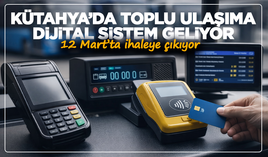 Kütahya Belediyesi’nden otobüsler için kritik ihale