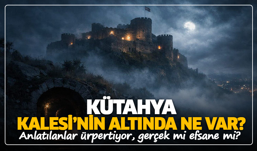 Kütahya Kalesi’nin altında ne var? Anlatılanlar ürpertiyor, gerçek mi efsane mi?