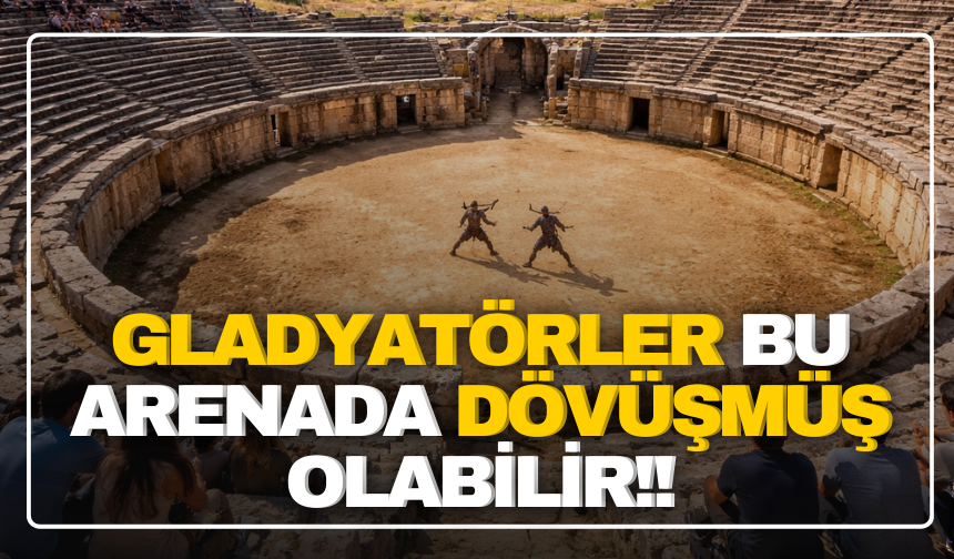 Kütahya'da 2 Bin Yıllık Arena: Gladyatörler Bu Arenada Dövüşmüş Olabilir!