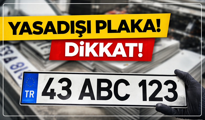 Kütahya’da plaka krizi: Bu hatayı yapan ceza ödeyecek