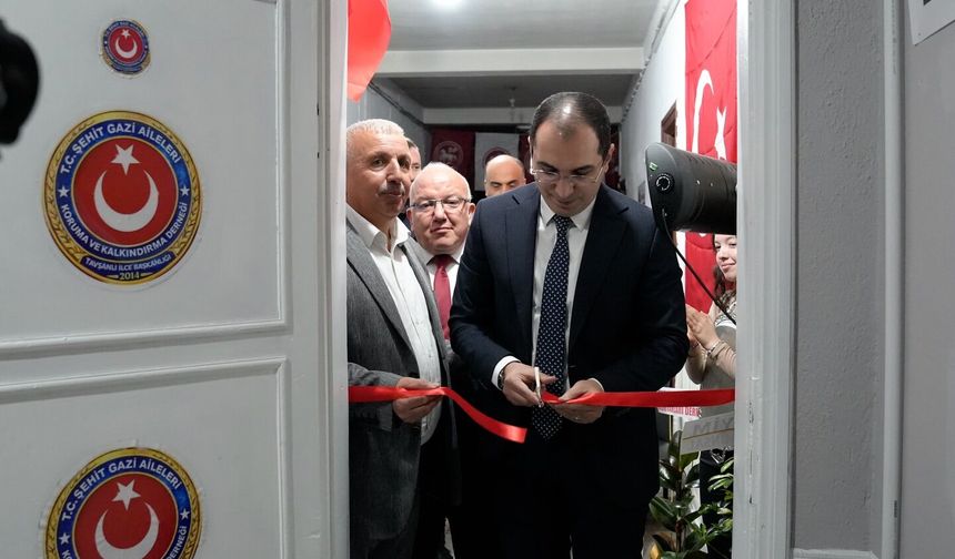 Tavşanlı’da anlamlı açılış: Şehit ve gazi aileleri için dernek kuruldu