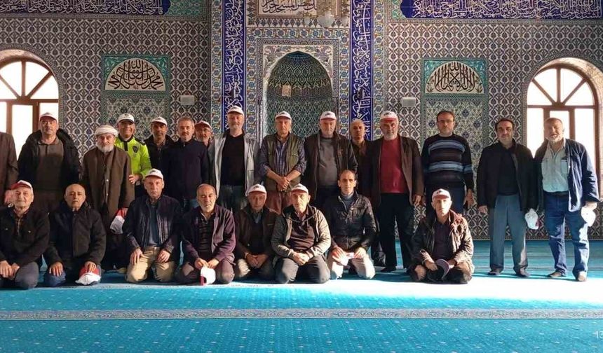 Emet’te dikkat çeken eğitim: Trafik kuralları camide anlatıldı