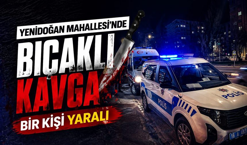 Kütahya'da dehşet! Bıçaklı Olayda 1 Kişi Yaralandı