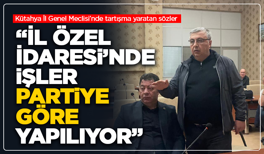 Kütahya’da tansiyon yükseldi: “İşler partiye göre yapılıyor”