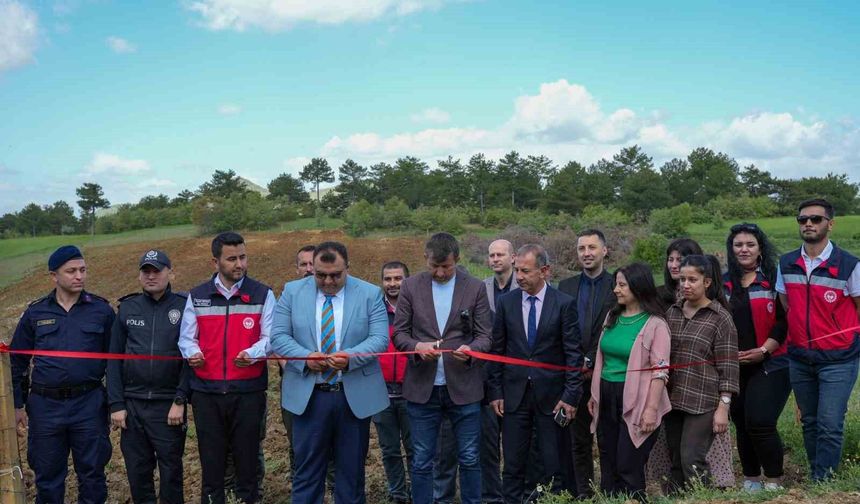 Pazarlar Kirazı Uygulama Sahası Hizmete Girdi