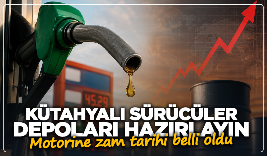Sürücüler İstasyona Koşuyor! Kütahya'da Zam Öncesi Son Saatler